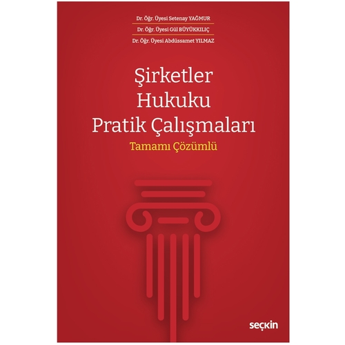 Şirketler Hukuku Pratik Çalışmaları Tamamı Çözümlü