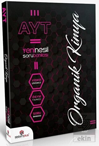 Sistemplus Yayınları AYT Organik Kimya Yeni Nesil