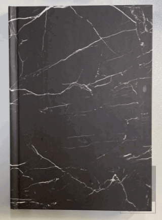 Siyah Mermer Defter - Mermer Serisi Kolektif Defterci Satın Al - ekink