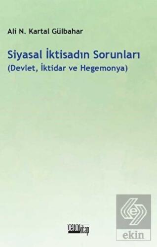 Siyasal İktisadın Sorunları