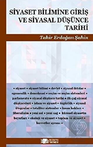 Siyaset Bilimine Giriş ve Siyasal Düşünce Tarihi