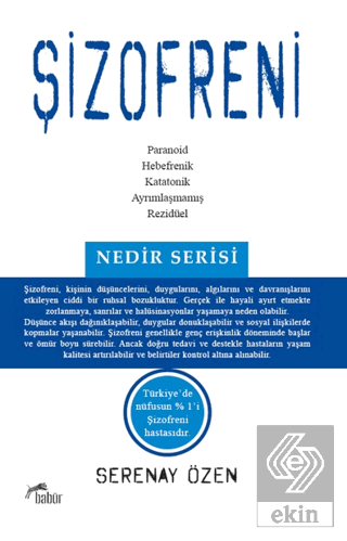 Şizofreni Serenay Özen Babür Yayınları Satın Al - ekinkitap.com
