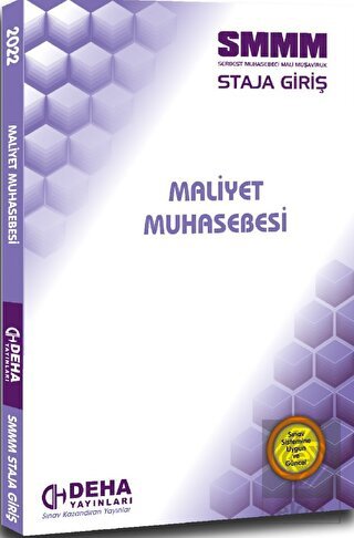 SMMM Konu 3 Maliyet Muhasebesi 2022