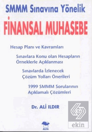 SMMM Sınavına Yönelik Finansal Muhasebe