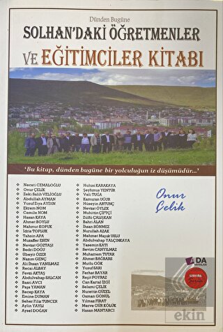 Solhan'daki Öğretmenler ve Eğitimciler Kitabı