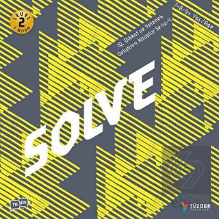 Solve - IQ Dikkat ve Yetenek Geliştiren Kitaplar S