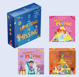 Something is Missing - İngilizce Bir Şey Eksik Seti (3 Fenerli Kitap)
