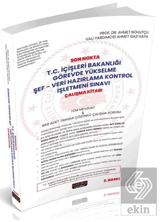 Son Nokta İçişleri Bakanlığı GYS Sınavı Çalışma Kitabı