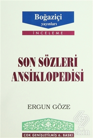 Son Sözleri Ansiklopedisi