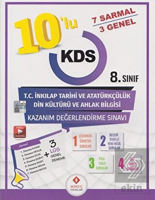 Sonuç Yayınları 8. Sınıf T.C. İnkılap Tarihi ve At