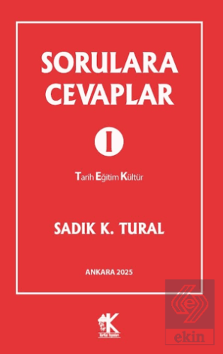 Sorulara Cevaplar 1 - Tarih Eğitim Kültür
