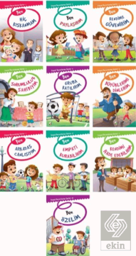 Sosyal Becerilerim Serisi (10 Kitap Takım)