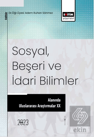 Sosyal, Beşeri ve İdari Bilimler Alanında Araştırm