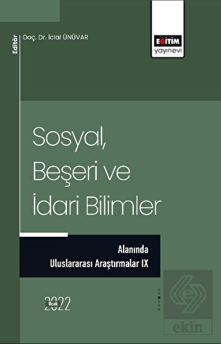 Sosyal, Beşeri ve İdari Bilimler Alanında Uluslara