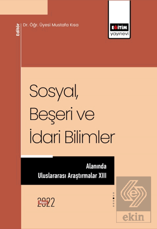 Sosyal Beşeri ve İdari Bilimler Alanında Uluslarar