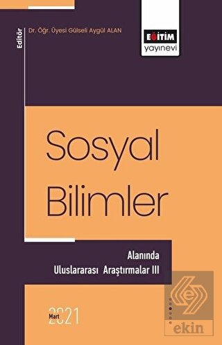 Sosyal Bilimler Alanında Uluslararası Araştırmalar