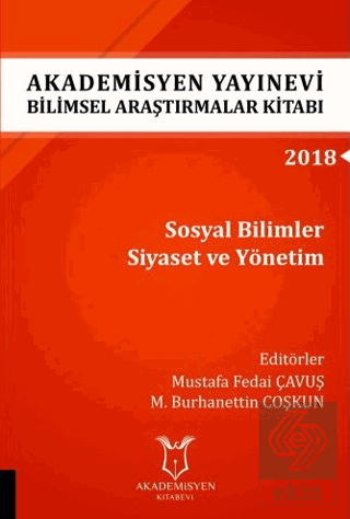 Sosyal Bilimler Siyaset ve Yönetim (AYBAK 2018 Eyl