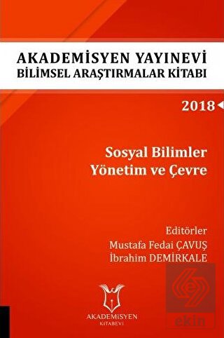 Sosyal Bilimler Yönetim ve Çevre (AYBAK 2018 Eylül