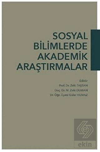 Sosyal Bilimlerde Akademik Araştırmalar