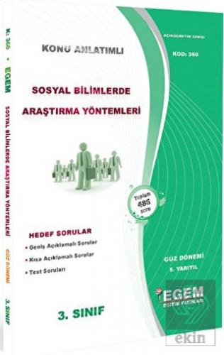 Sosyal Bilimlerde Araştırma Yöntemleri Konu Anlatı