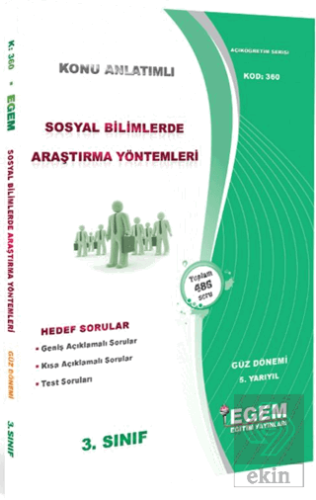 Sosyal Bilimlerde Araştırma Yöntemleri Konu Anlatı