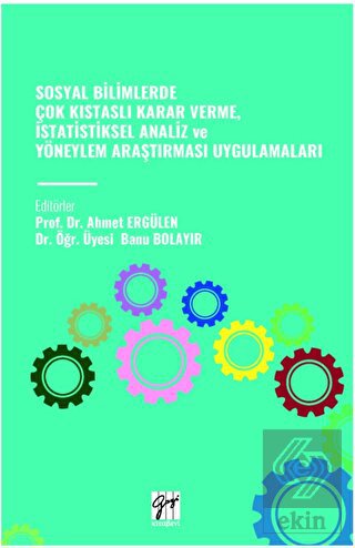 Sosyal Bilimlerde Çok Kistasli Karar Verme, İstati
