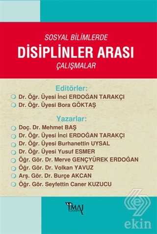Sosyal Bilimlerde Disiplinler Arası Çalışmalar
