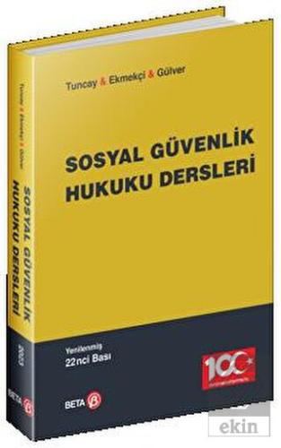 Sosyal Güvenlik Hukuku Dersleri