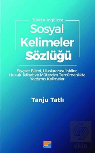 Sosyal Kelimeler Sözlüğü - Türkçe İngilizce