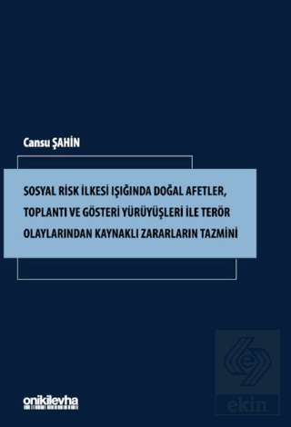 Sosyal Risk İlkesi Işığında Doğal Afetler, Toplantı ve Gösteri Yürüyüşleri ile Terör Olaylarından Kaynaklı Zararların Tazmini