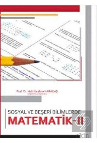Sosyal ve Beşeri Bilimlerde Matematik - 2