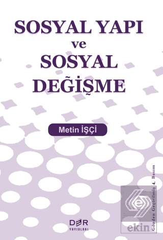 Sosyal Yapı ve Sosyal Değişme