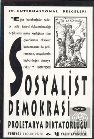Sosyalist Demokrasi ve Proleterya Diktatörlüğü
