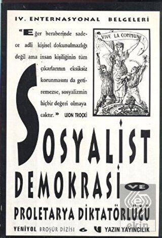 Sosyalist Demokrasi ve Proleterya Diktatörlüğü