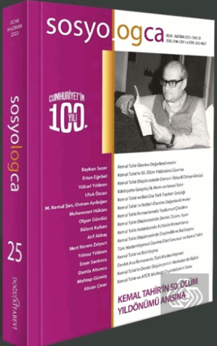 Sosyologca Dergisi Sayı 25