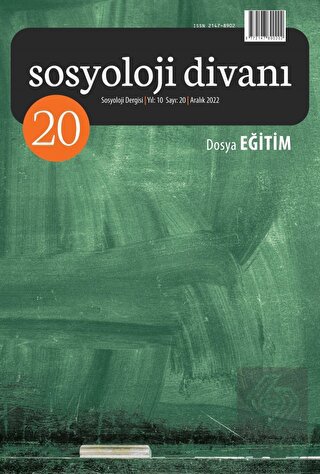 Sosyoloji Divanı Sayı: 20 Aralık 2022