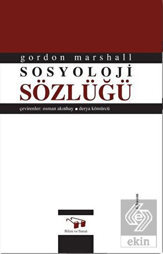 Sosyoloji Sözlüğü