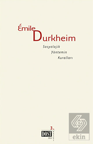 Sosyolojik Yöntemin Kuralları