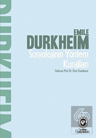 Sosyolojinin Yöntem Kuralları