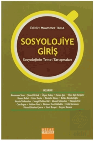 Sosyolojiye Giriş