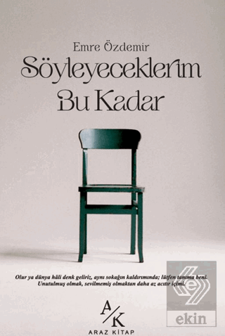 Söyleyeceklerim Bu Kadar