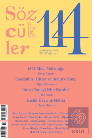 Sözcükler Dergisi 114. Sayı Mart - Nisan 2025