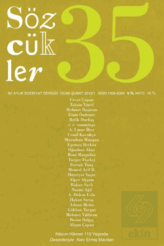 Sözcükler Dergisi Sayı: 35 Ocak - Şubat 2012