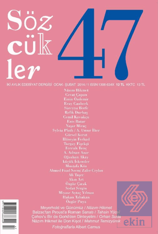 Sözcükler Dergisi Sayı: 47 Ocak - Şubat 2014