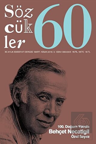 Sözcükler Dergisi Sayı : 60 Mart-Nisan 2016