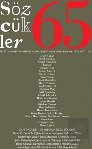 Sözcükler Dergisi Sayı : 65 Ocak - Şubat 2017