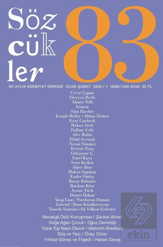 Sözcükler Dergisi Sayı: 83 Ocak - Şubat 2020