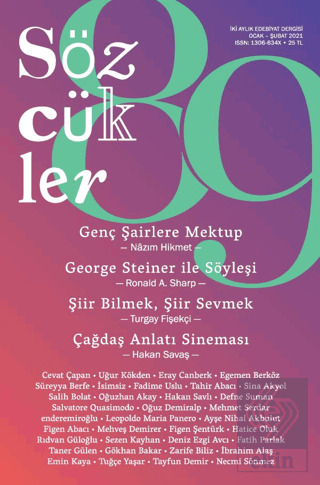 Sözcükler Dergisi Sayı: 89 Ocak - Şubat 2021