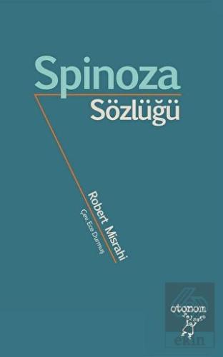 Spinoza Sözlüğü