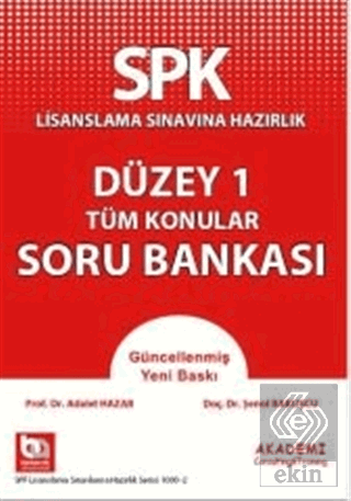 SPK Lisanslama Sınavına Hazırlık Düzey 1 - Tüm Kon